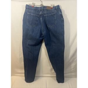 Lee Original Vintage Blue Tab USA Made Women's 16 (34x30) Denim Jeans 90’s